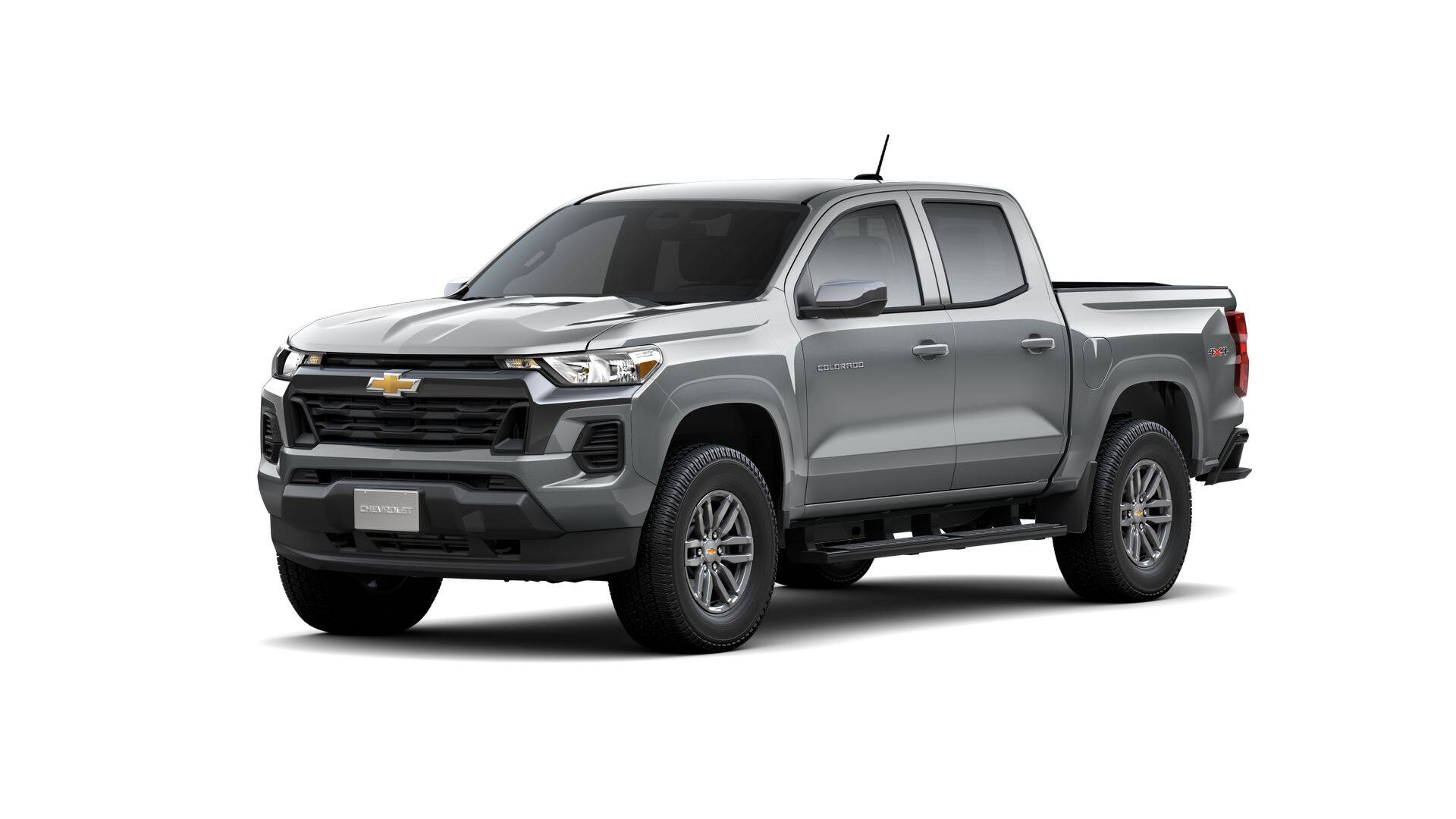 2026 Chevrolet Colorado LT in Sterling Gray Metallic — front three-quarter view