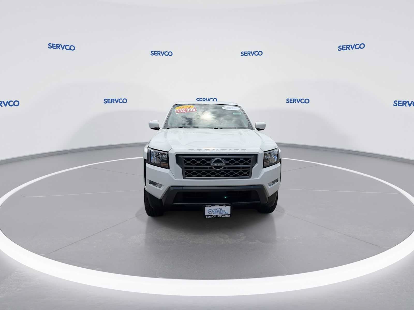 2024 Nissan Frontier — rear three-quarter view