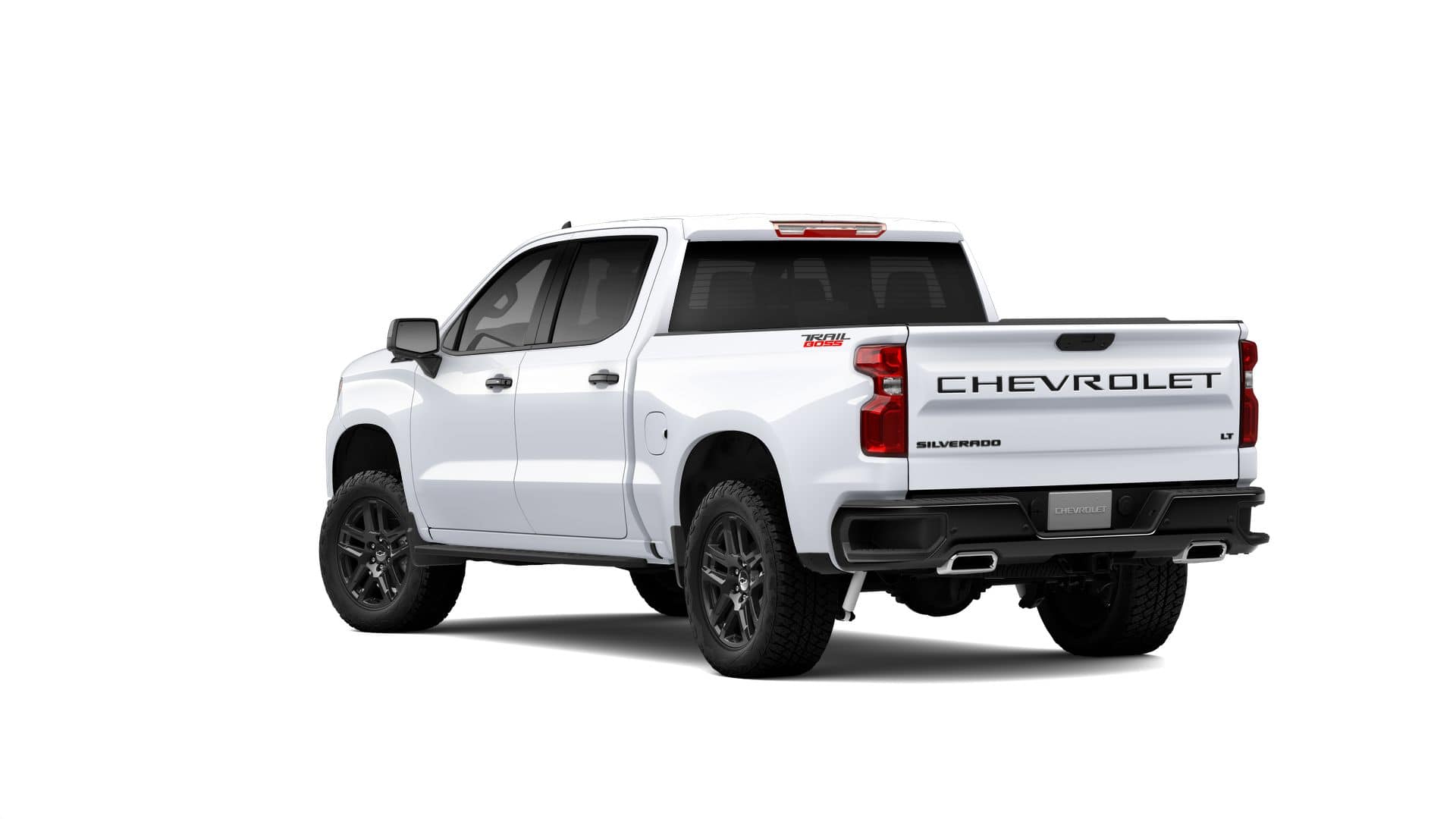 2026 Chevrolet Silverado 1500 — rear three-quarter view