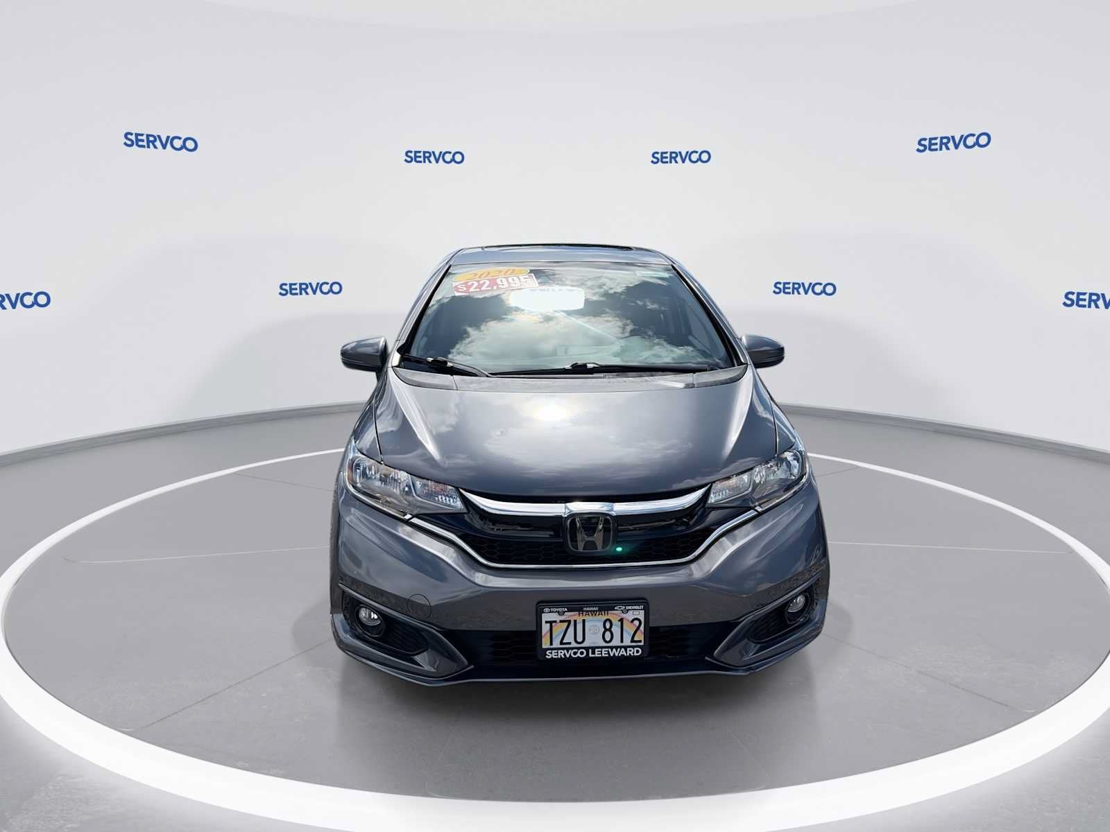 2020 Honda Fit — rear three-quarter view