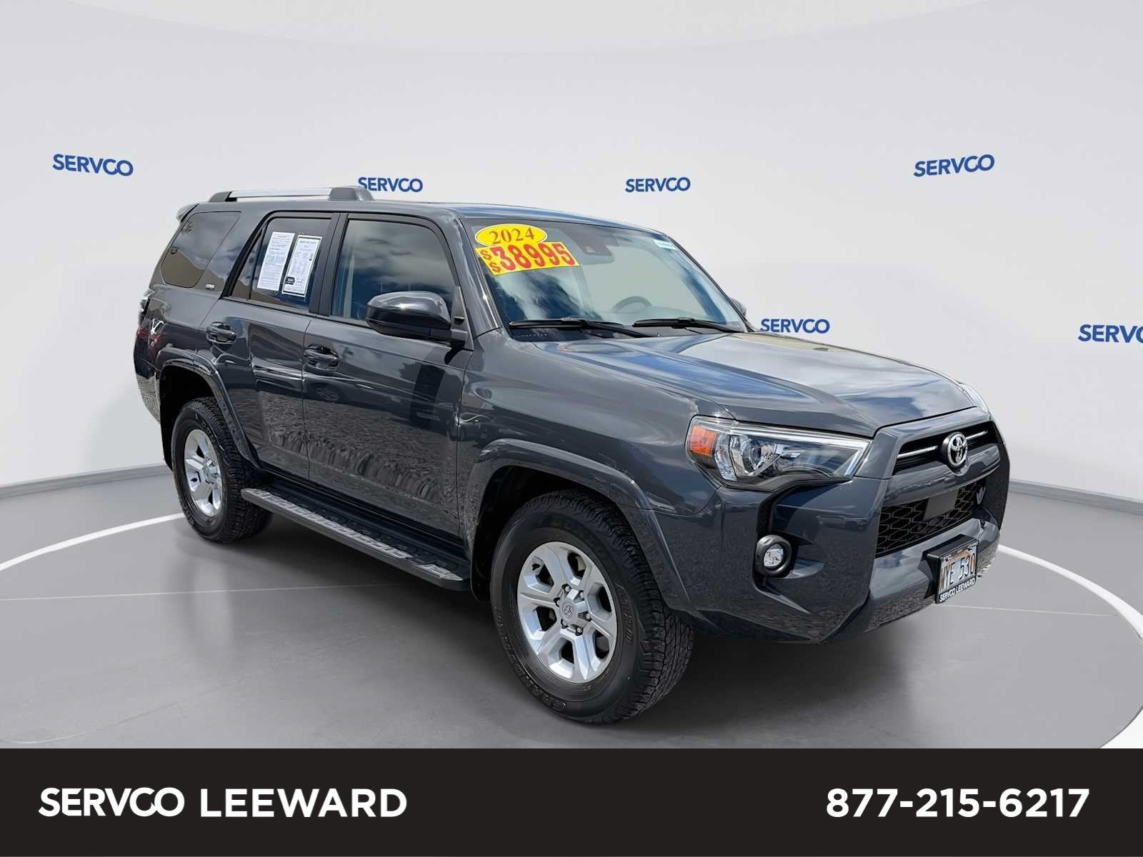 2024 Toyota 4Runner SR5 in 1L7 Underground — front three-quarter view
