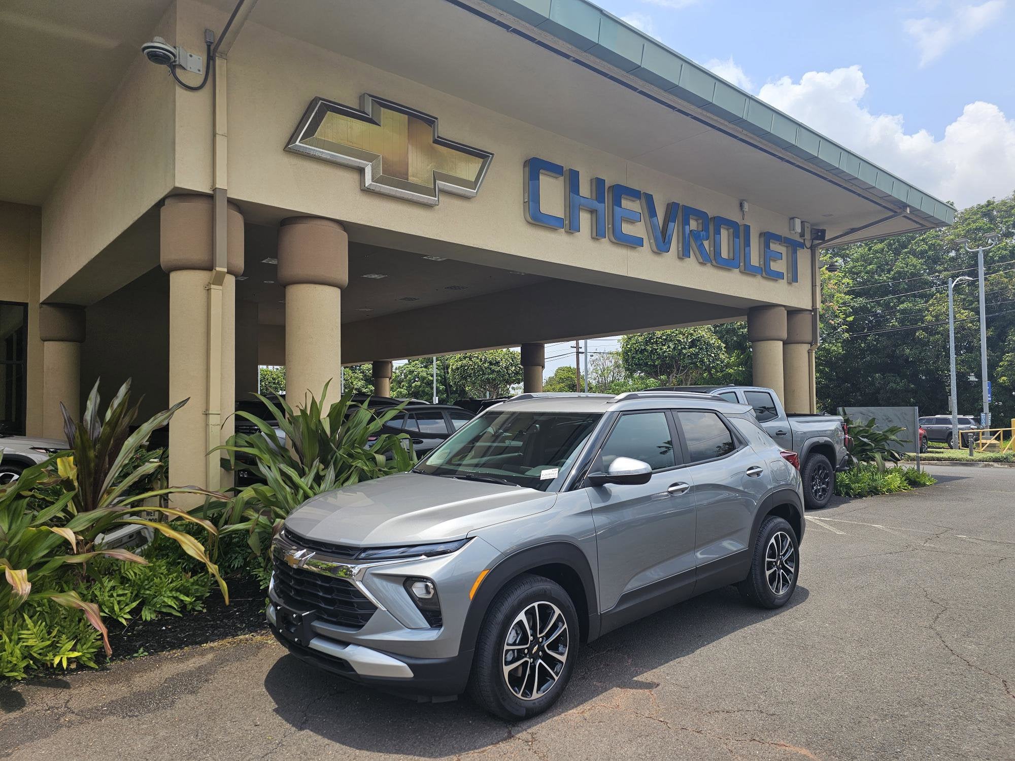 2026 Chevrolet Trailblazer LT in Sterling Gray Metallic — front three-quarter view